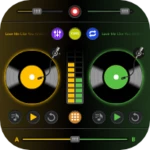 dj music mixer & drum pad android application logo